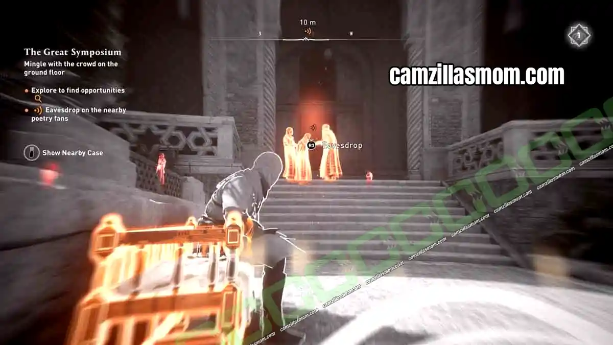 3-eavesdrop-al-rabisu-investigation-assassins-creed-mirage Eavesdrop bench next to the poetry fans at the House of Wisdom in Assassins Creed Mirage › camzillasmom.com