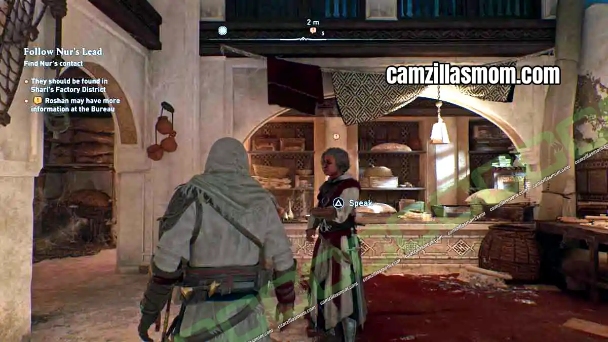 5-back-at-the-bureau-ali-ibn-muhammad-investigation-assassins-creed-mirage Roshan at the Harbiyah Bureau with news about Nur contact in Assassins Creed Mirage › camzillasmom.com