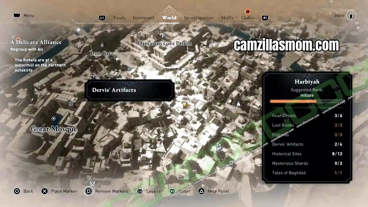 5-dervis-artifact-harbiyah-collectibles-assassins-creed-mirage › camzillasmom.com