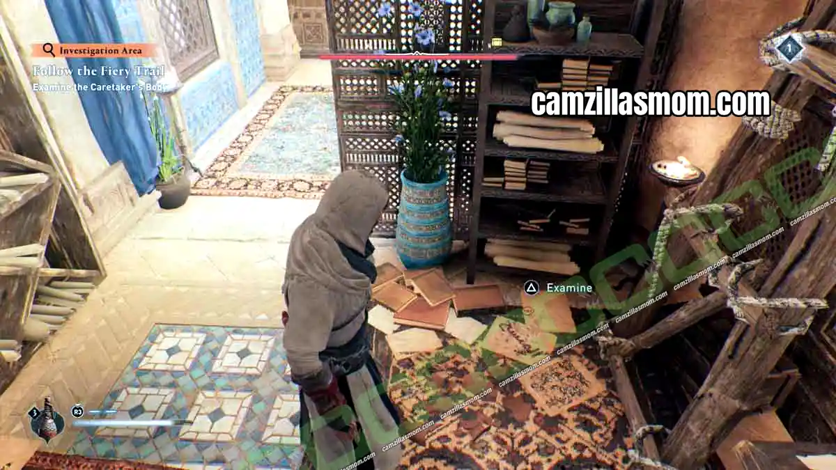 5-documents-al-zarik-the-book-burner-investigation-assassins-creed-mirage Last Words clue written in blood on the documents next to the Caretaker in Assassins Creed Mirage › camzillasmom.com