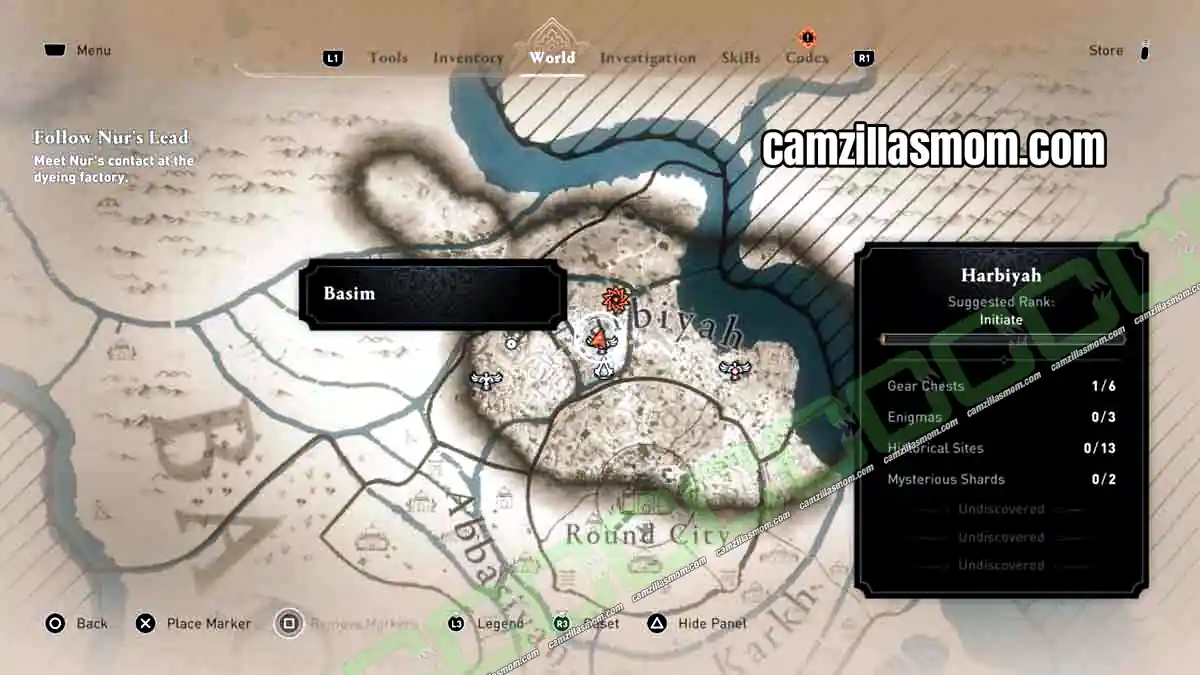 6-eagle-ali-ibn-muhammad-investigation-assassins-creed-mirage Location of Nur contact at the dyeing factory after the eagle scan in Assassins Creed Mirage › camzillasmom.com