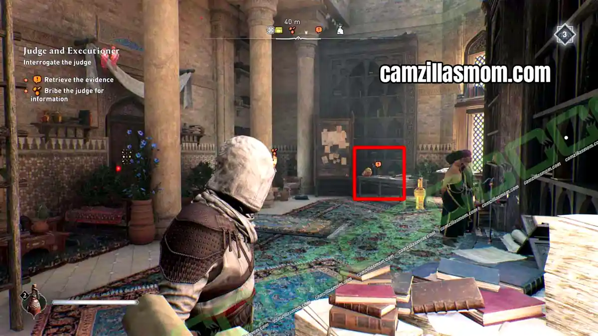 9-speech-bubble-item-judge-executioner-al-bahamut-investigation-assassins-creed-mirage Documents for the scholar in the room behind the barred door in Assassins Creed Mirage › camzillasmom.com