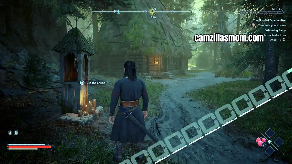 ancas-hut-location-withering-away-the-blood-of-dawnwalker Ancas hut at the bottom of the village in The Blood of Dawnwalker › camzillasmom.com