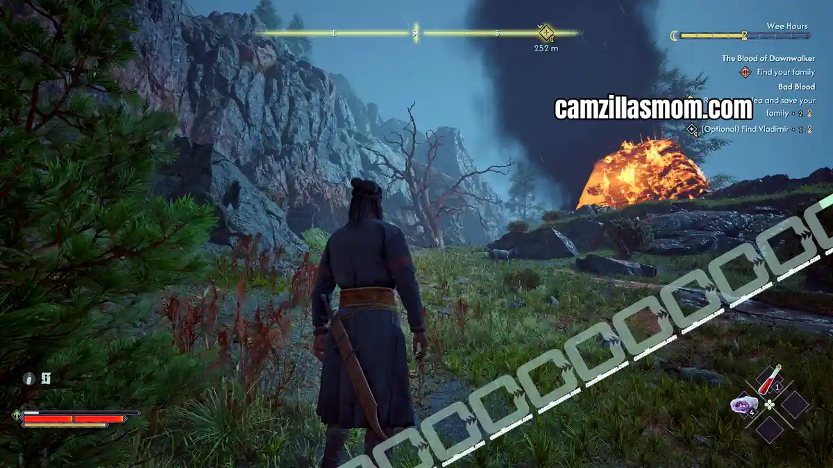 find-vladimir-burning-house-return-to-laslea-and-save-your-family-bad-blood-the-blood-of-dawnwalker Burning building up the hill where Vladimir is hiding › camzillasmom.com