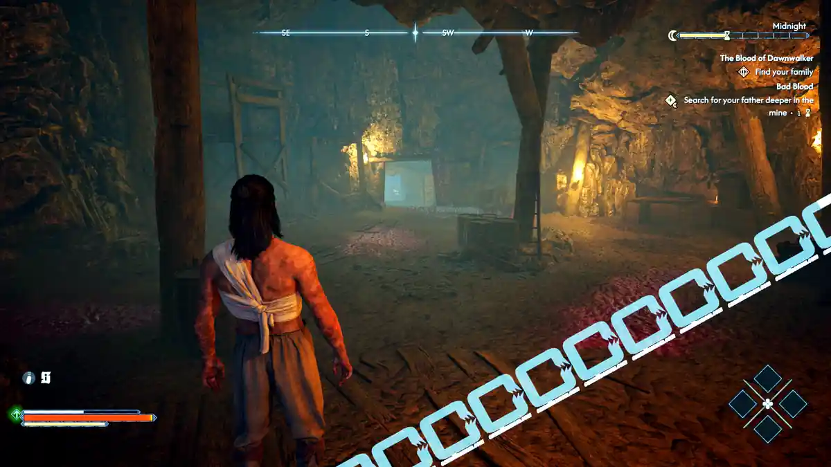 first-room-in-the-mine-bad-blood-the-blood-of-dawnwalker First large chamber in the silver mine with several exits in Bad Blood › camzillasmom.com