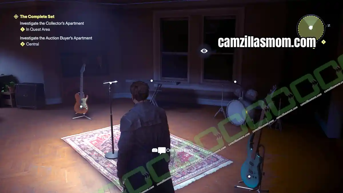live-on-stage-dylans-sketchbook-location-collectibles-control-resonant Live on Stage sketch with the One Man Band set in the Collectors Apartment in Central in Control Resonant › camzillasmom.com