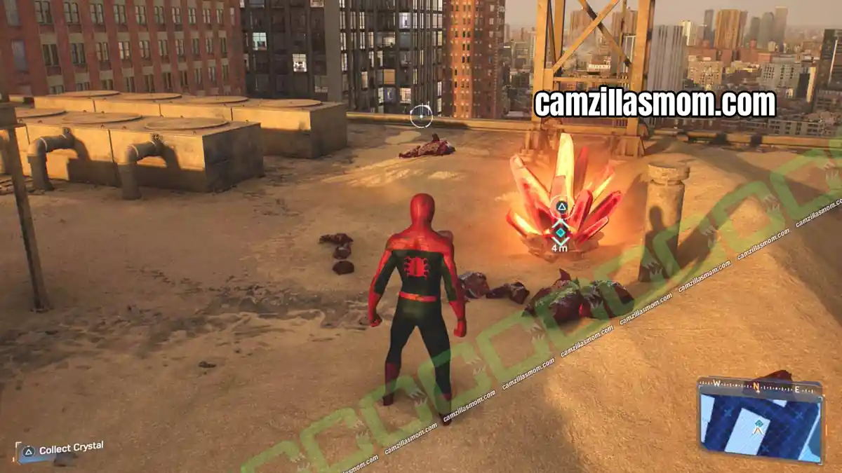 looking-for-answers-location-mirkos-memories-financial-district-marvels-spider-man-2 Marko memory crystal on a sand-covered skyscraper roof in the southeast of the Financial District in Spider-Man 2 › camzillasmom.com