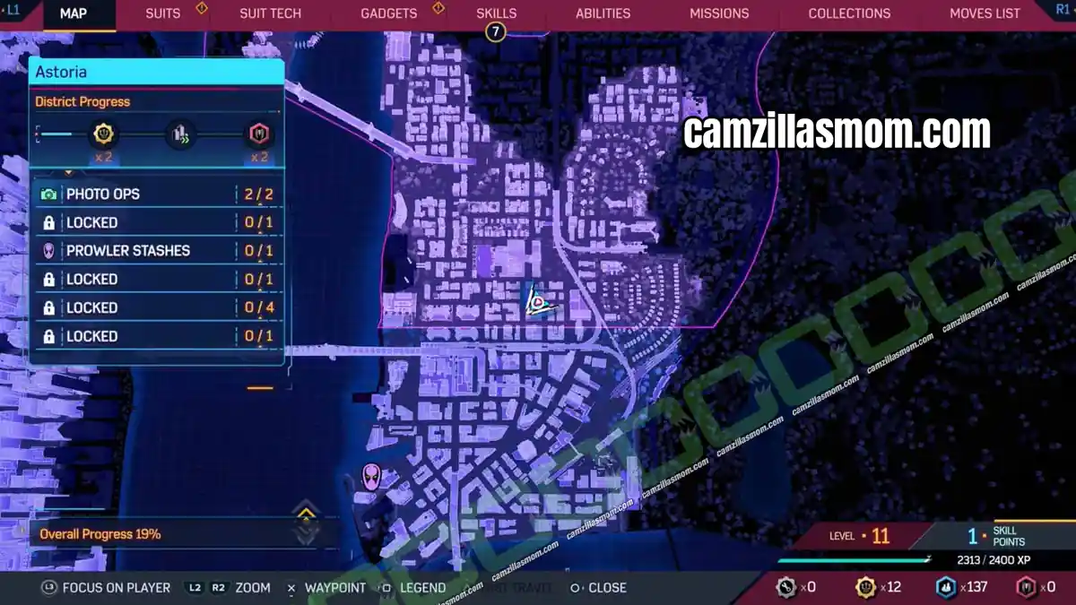 map-prowler-stash-location-astoria-marvels-spider-man-2 › camzillasmom.com
