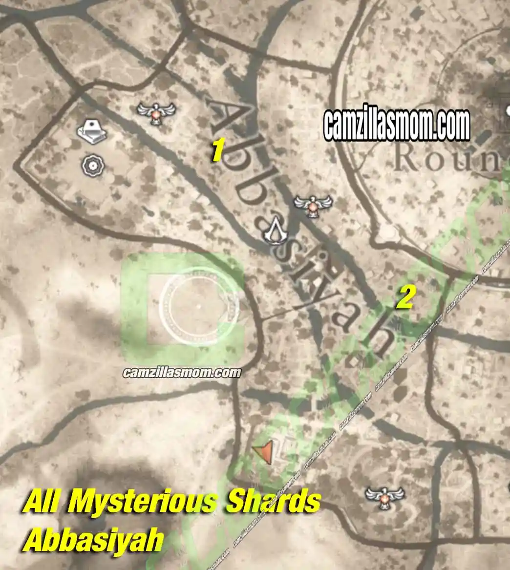 overview-map-all-mysterious-shards-abbasiyah-all-collectibles-assassins-creed-mirage Overview map of both Mysterious Shard carrier areas in Abbasiyah in Assassins Creed Mirage › camzillasmom.com