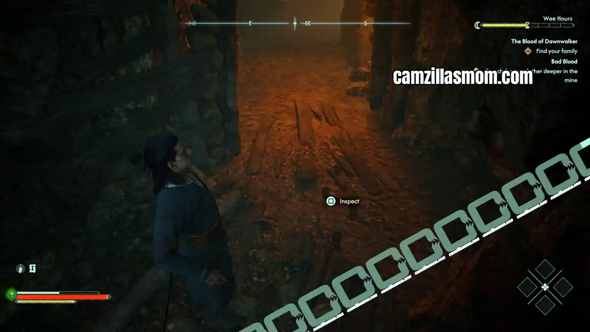 second-pair-of-footsteps-bad-blood-the-blood-of-dawnwalker Footprints leading on from the mine shaft with the hanging body › camzillasmom.com