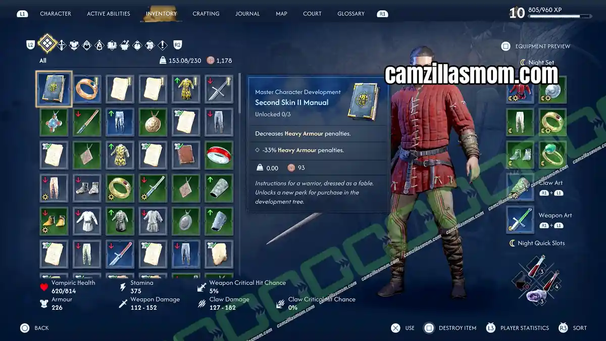 second-skin-ii-in-inventory-under-watchful-eyes-the-blood-of-dawnwalker › camzillasmom.com