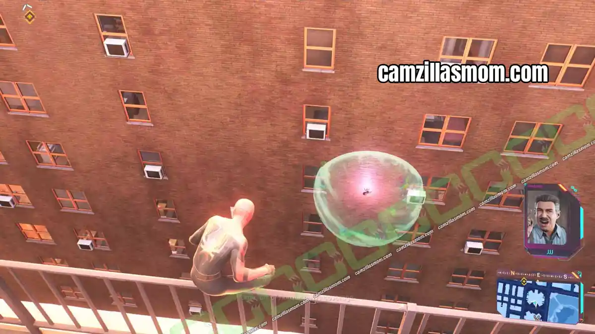 spider-bot-2-location-harlem-marvels-spider-man-2 Across the Spider-Verse Spider-Bot on a red brick building near Central Park in Harlem in Spider-Man 2 › camzillasmom.com