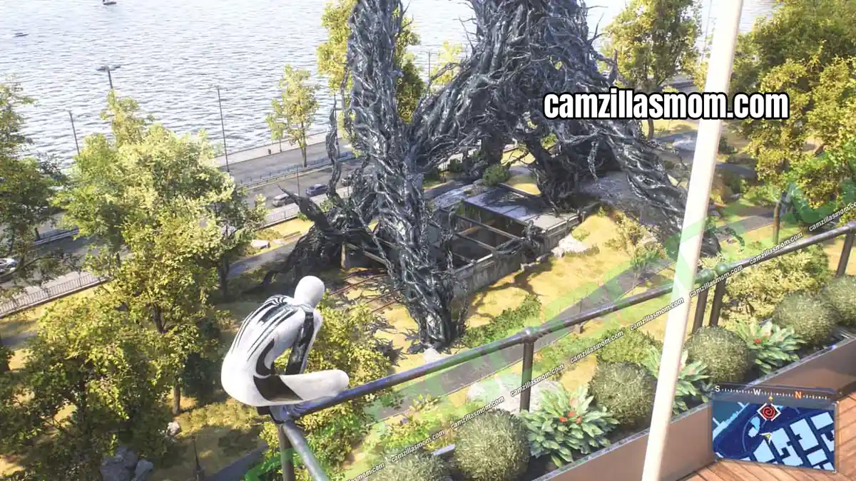 symbiote-nest-location-upper-west-side-marvels-spider-man-2 Symbiote Nest heart inside the train tunnel in the park of the Upper West Side in Spider-Man 2 › camzillasmom.com