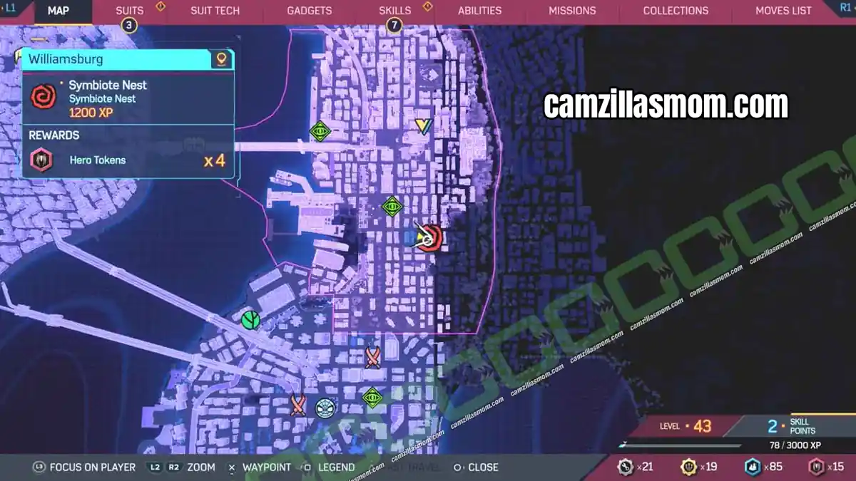 symbiote-nest-map-williamsburgh-marvels-spider-man-2 › camzillasmom.com