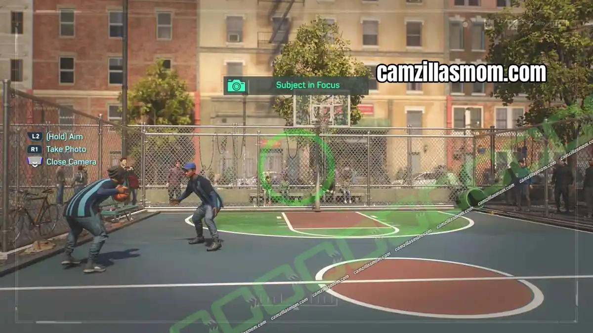 the-city-game-location-harlem-marvels-spider-man-2 Two players on the basketball court for The City Game Photo Op in Harlem in Spider-Man 2 › camzillasmom.com
