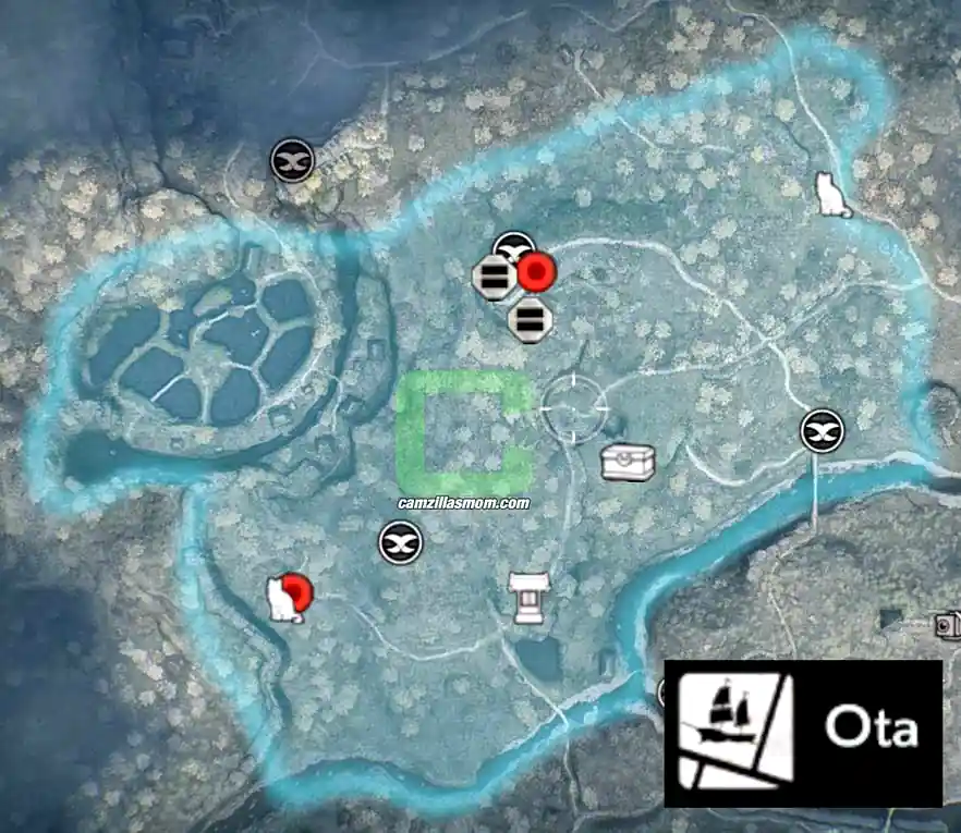 all-collectibles-overview-map-ota-region-rise-of-the-ronin Rise of the Ronin Ota map with all 11 collectible locations marked › camzillasmom.com