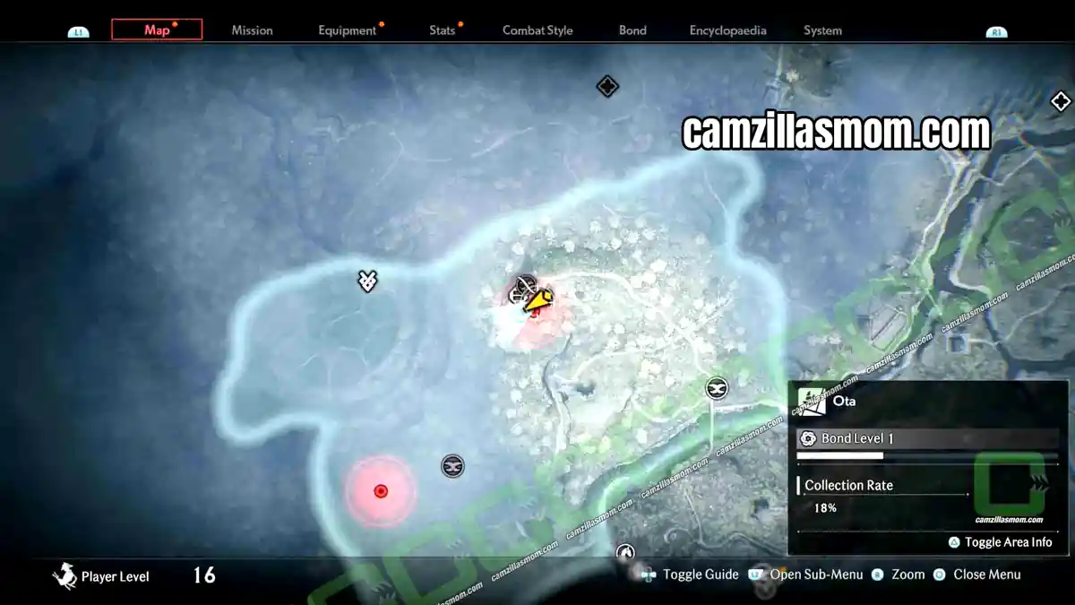 fugitives-map-ota-region-rise-of-the-ronin Kamekichi of the Firehook and Chokichi Kageyama Fugitive locations in Ota on the Rise of the Ronin map › camzillasmom.com
