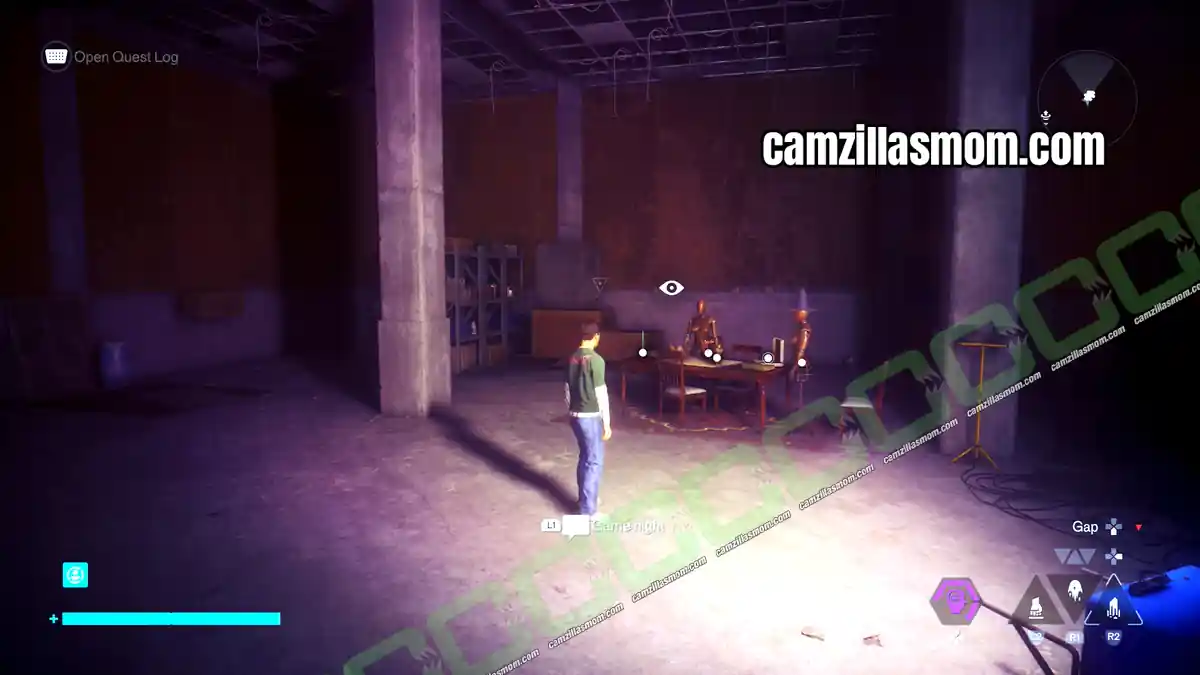 game-night-dylans-sketchbook-collectibles-control-resonant Game Night sketch on the bottom level of the construction site near Factory Island in Control Resonant › camzillasmom.com