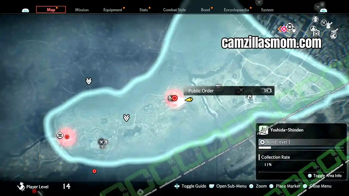 public-order-1-yoshida-shinden-region-rise-of-the-ronin Central outpost Veiled Edge Banner location in Yoshida-Shinden on the Rise of the Ronin map › camzillasmom.com